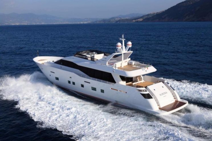 Charter Yacht AURORA - Tecnomar 100 - 5 Cabins - Athens - Mykonos - Lefkas - Greece
