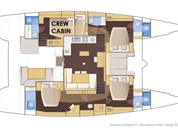AUROUS Lagoon 52 Layout
