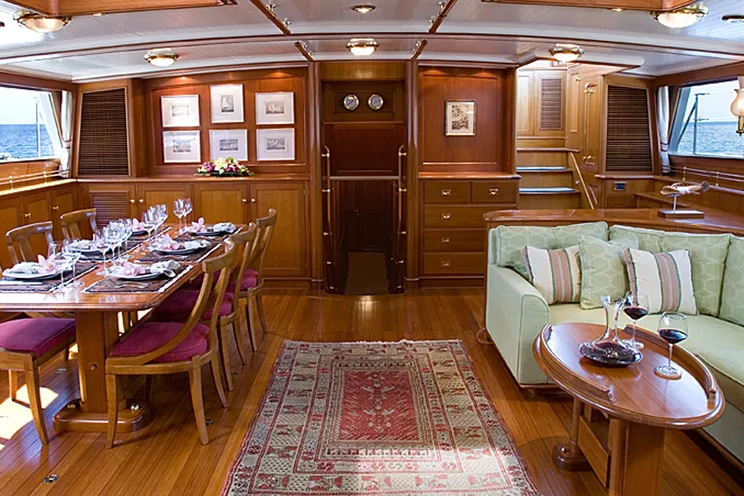 Charter Yacht AXIA - Palmer Johnson 123 - 3 Staterooms - Caribbean - Antigua - Naples - Amalfi Coast