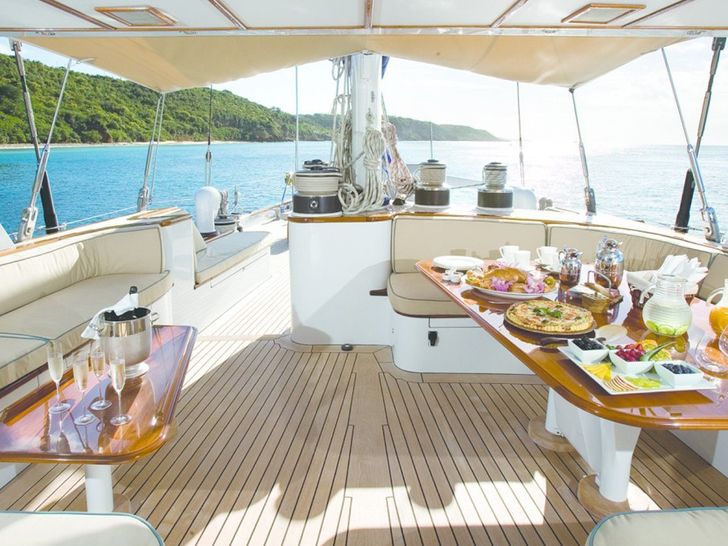 Boatbookings AXIA Sailing Yacht Dining Boatbookings AXIA Sailing Yacht Dining