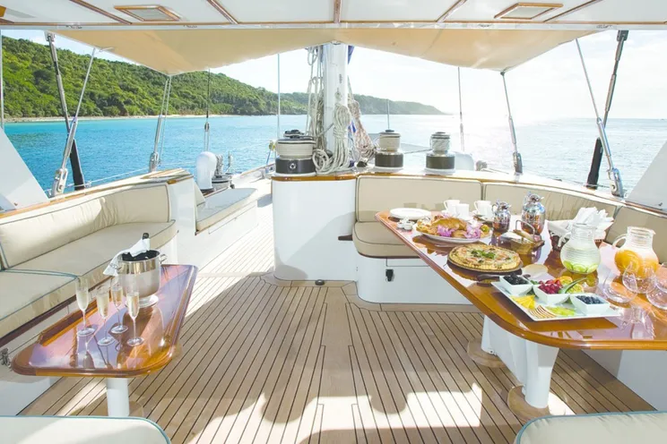 Charter Yacht AXIA - Palmer Johnson 123 - 3 Staterooms - Caribbean - Antigua - Naples - Amalfi Coast