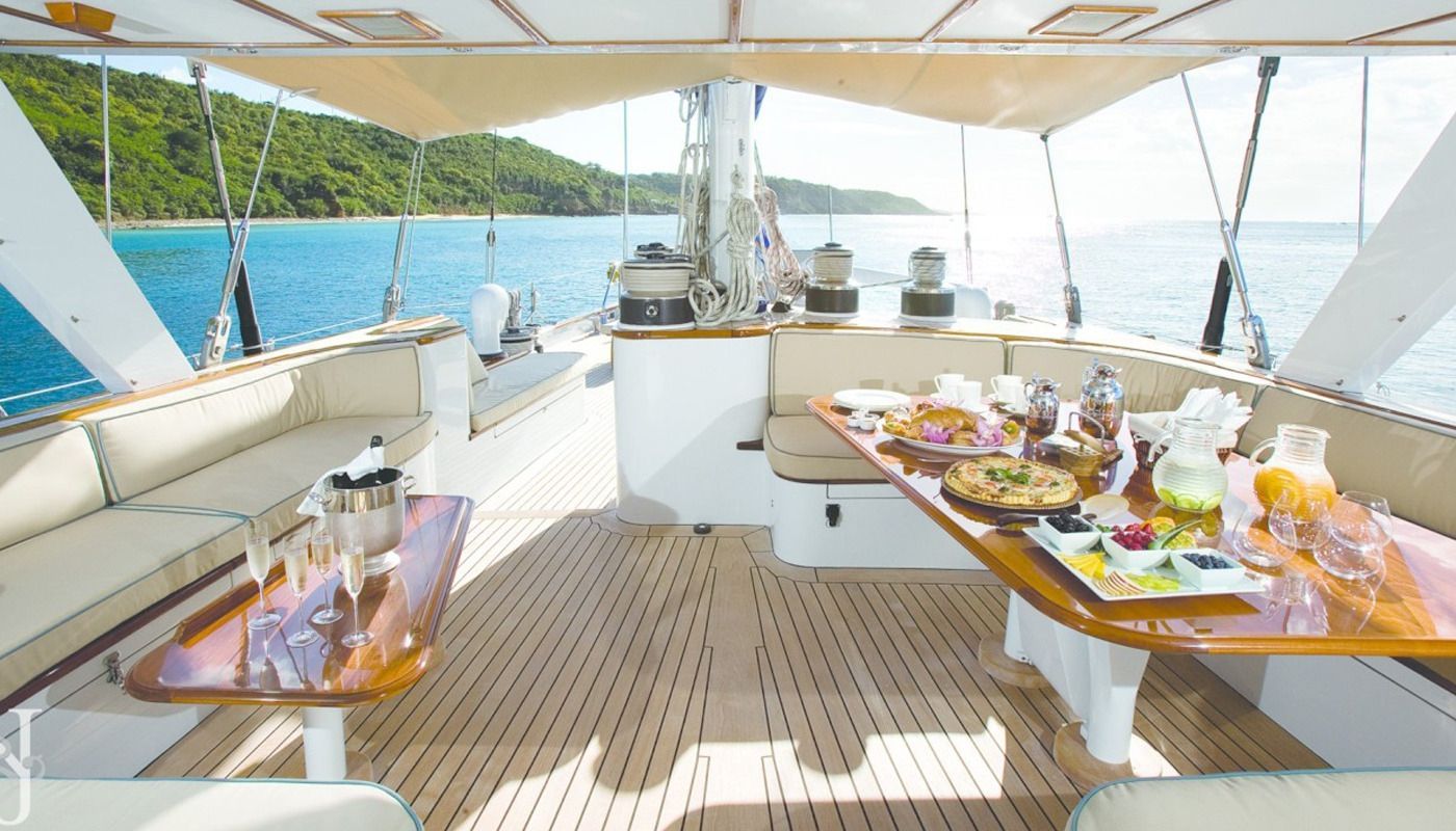 Boatbookings AXIA Sailing Yacht Dining
