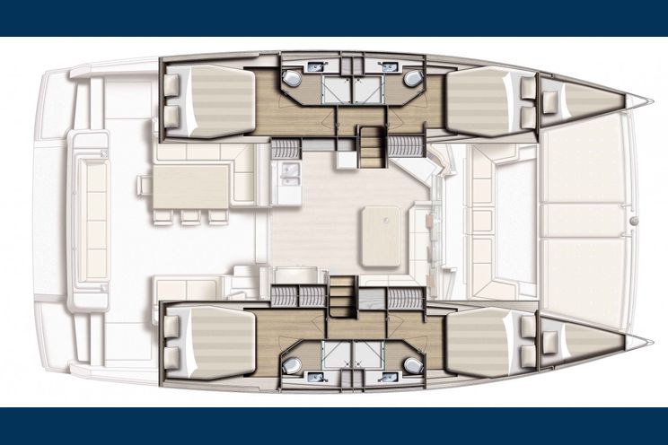 Charter Yacht Bali 4.5 with watermaker&A/C - 4 + 2 cabins - 2020 - Tahiti - Raiatea
