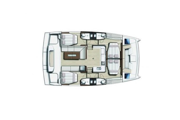 Charter Yacht Bali Catspace - 2020 - 4 cabins(4 double)- Alimos - Lavrion