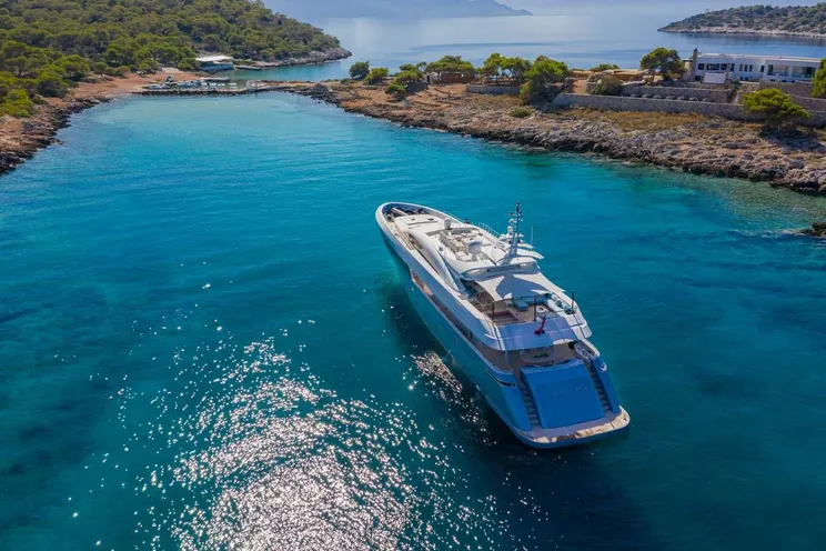 Charter Yacht SEA WOLF - Mondomarine 42m - 6 Cabins - Athens - Mykonos - Paros - Cyclades - Aegean - Greece
