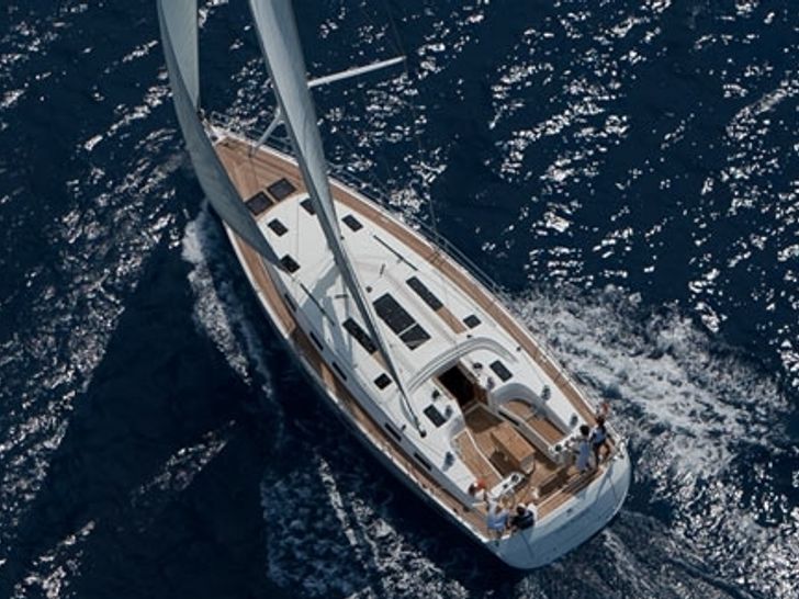 Bavaria 50 Cruiser Aerial View