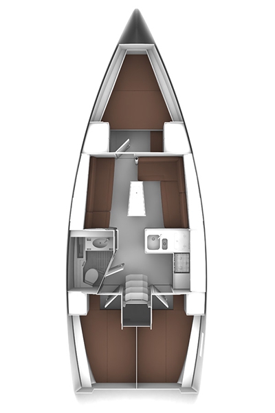 Charter Yacht Bavaria 37 - 3 cabins(3 double)- 2016 - Sibenik - Trogir - Kastela