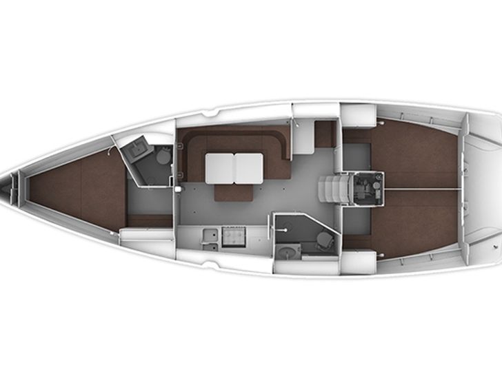 Bavaria 41 Cruiser Layout