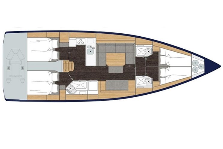 Charter Yacht Bavaria 45(2018)- 4 Cabins - Phuket,Thailand