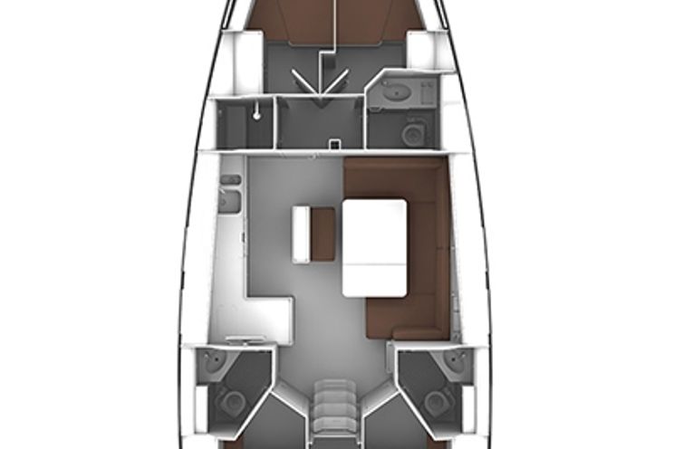 Charter Yacht Bavaria 46 - 4 cabins(4 double)- 2017 - Sibnik - Biograd