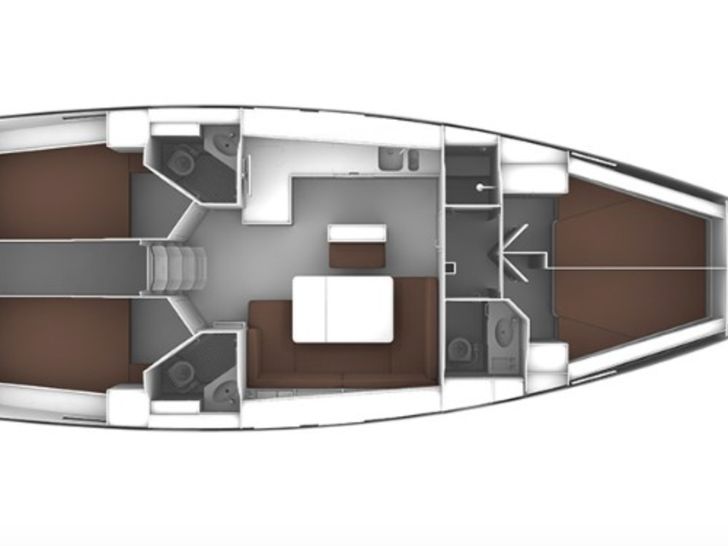 Bavaria Cruiser 46 Layout Bavaria Cruiser 46 Layout