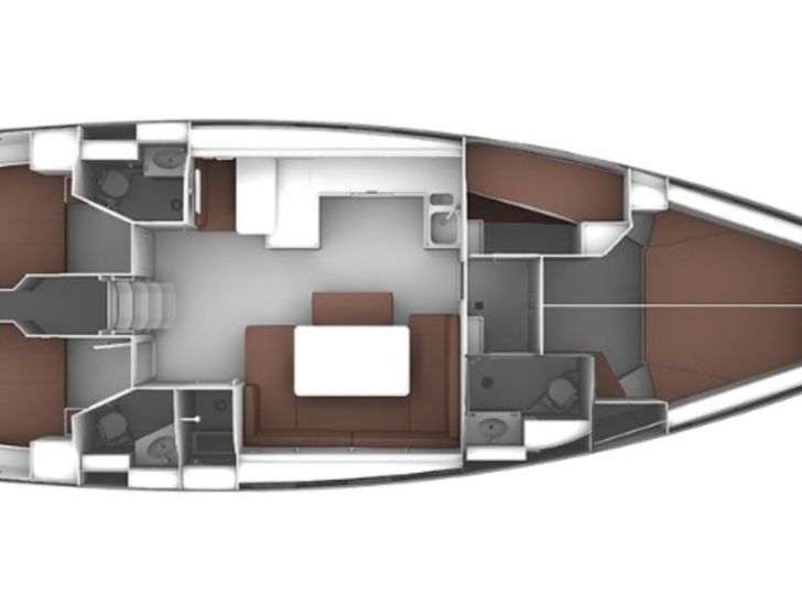Bavaria Cruiser 51 Layout Bavaria Cruiser 51 Layout