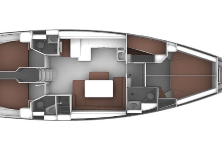 Charter Yacht Bavaria Cruiser 51 - 5 Cabins - 2017 - Gocek - Marmaris - Bodrum