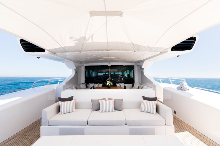 Charter Yacht BEACHOUSE - Mangusta 130 - 4 Cabins - Monaco - Cannes - St Tropez - French Riviera