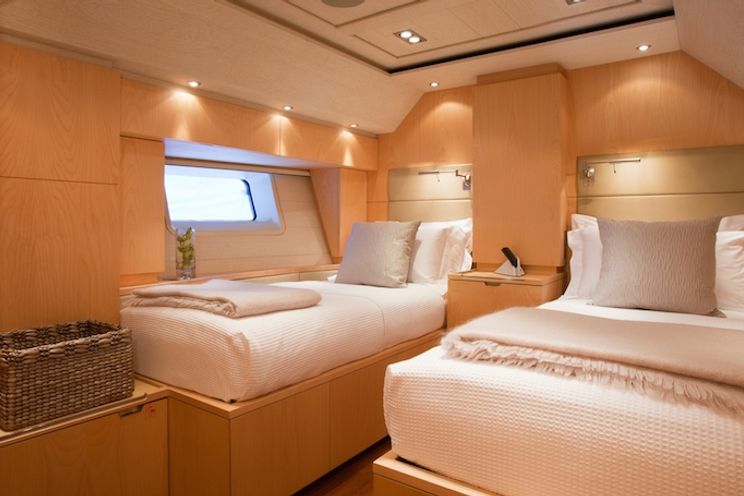 Charter Yacht BELLA RAGAZZA - Vitters 43m - 5 Cabins - Caribbean - Leeward islands - Virgin Island - Spain/Balearics - Corsica - Sardinia
