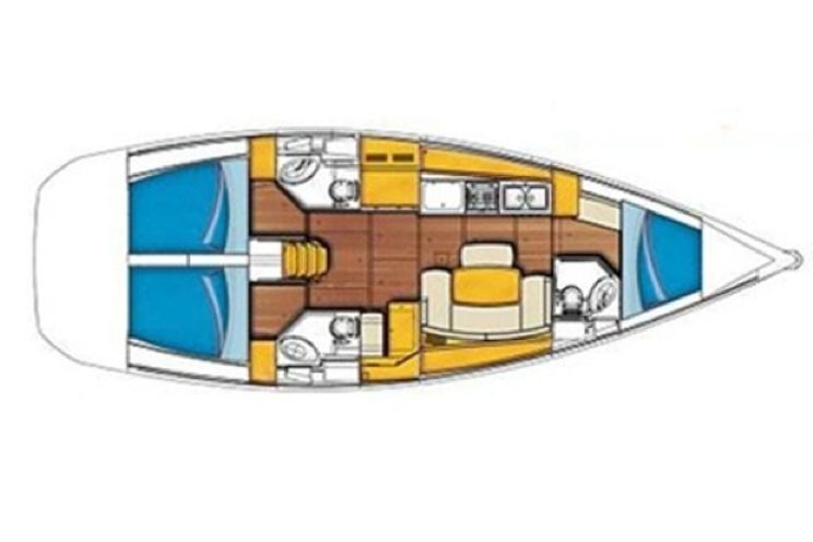 Charter Yacht Beneteau 44.3 - 3 Cabins - Koh Chang and Koh Samui,Gulf of Thailand