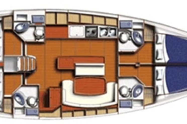 Charter Yacht Beneteau 51.5 - 4 + 1 Cabins - Grenada