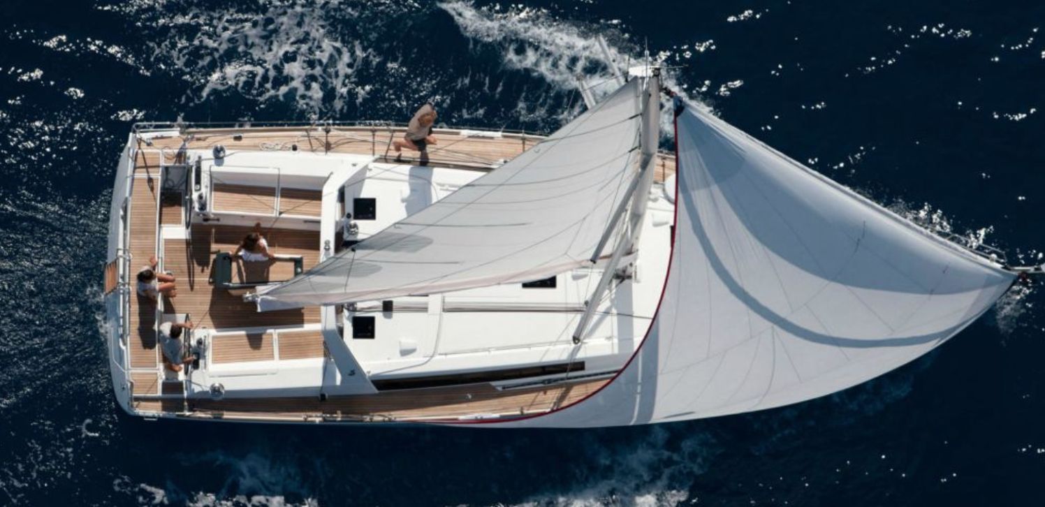 Beneteau Oceanis 45 From Above