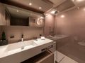 BILLA Admiral 42m - VIP cabin bathroom BILLA Admiral 42m - VIP cabin bathroom