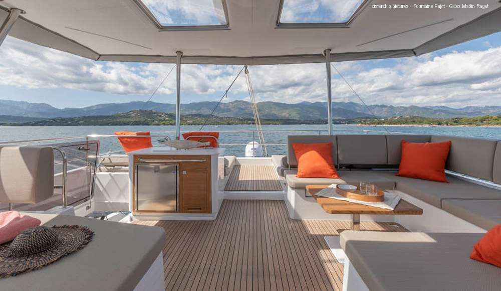 BLACK CAT Fountaine Pajot 67 Flyrbridge
