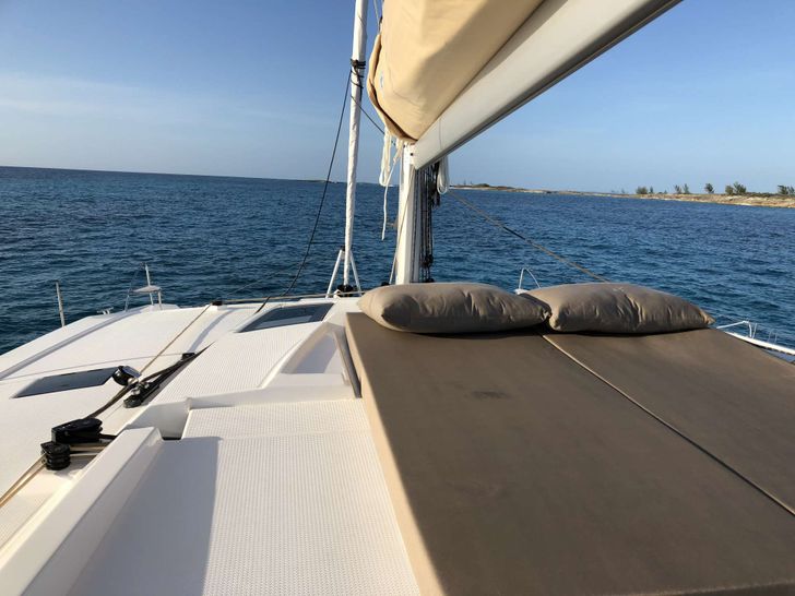 BLACK TORTUGA Fountaine Pajot 47 Aft BLACK TORTUGA Fountaine Pajot 47 Aft