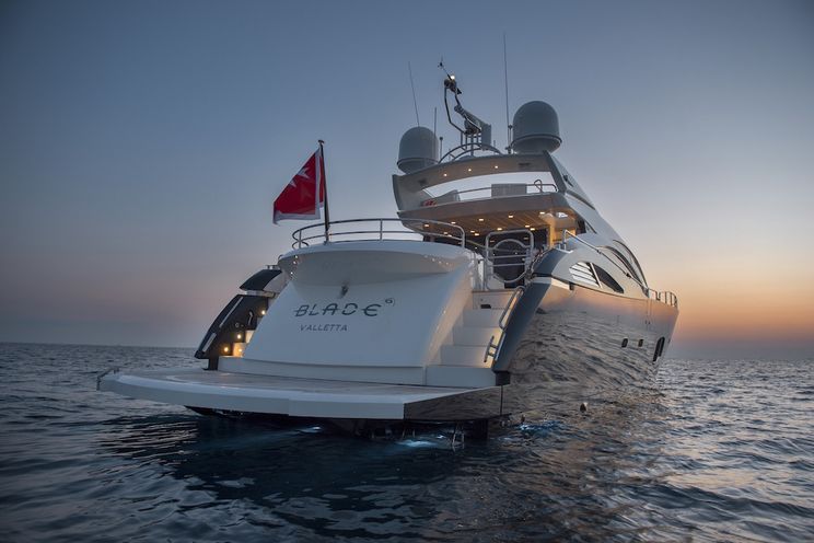 Charter Yacht BLADE 6 - Sunseeker Predator 92 - 4 Cabins - Athens - Zakynthos - Mykonos