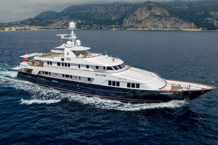 Charter Yacht BLU 470 - Feadship 50m - 5 Cabins - Monaco - Cannes - Bahamas - Caribbean