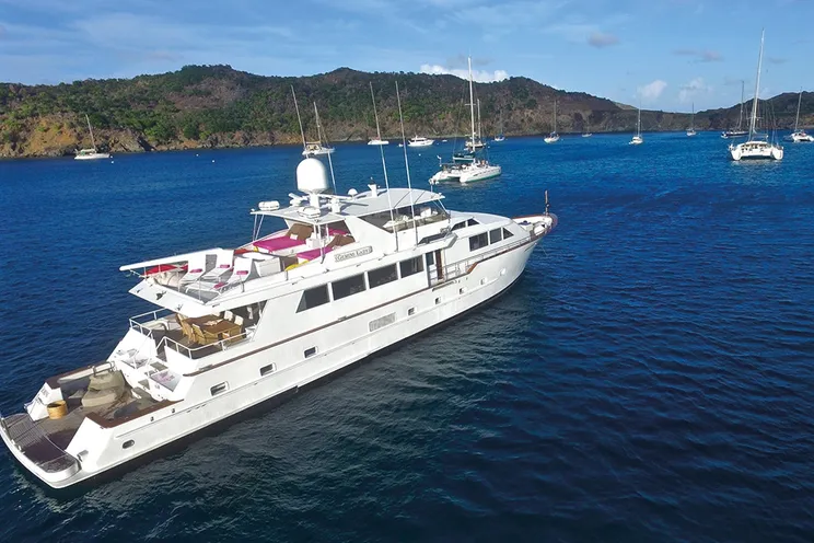 Charter Yacht Broward 100 - St Barts Day Charter Yacht - Anguilla - St Martin