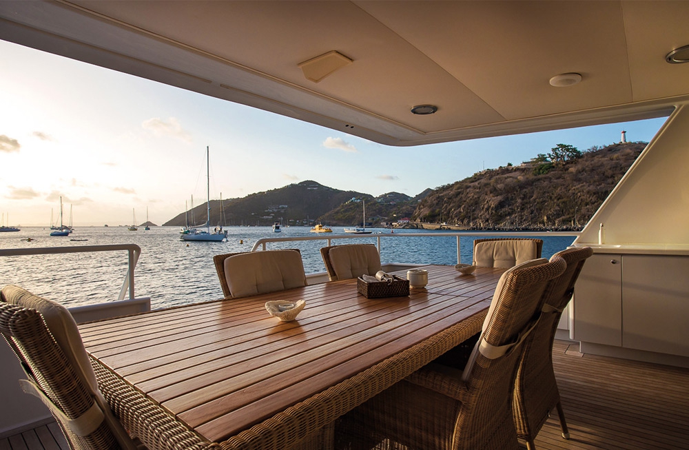 Charter Yacht Broward 100 - St Barts Day Charter Yacht - Anguilla - St Martin
