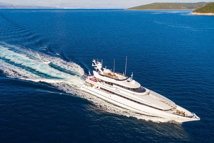 Charter Yacht BRAZIL - Heesen 40m - 5 Cabins - Split - Hvar - Dubrovnik - Mljet - Croatia