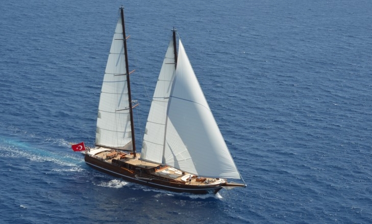 Charter Yacht CAKIRYILDIZ - 43m Gulet - 5 Cabins - Bodum - Rhodes - Kos