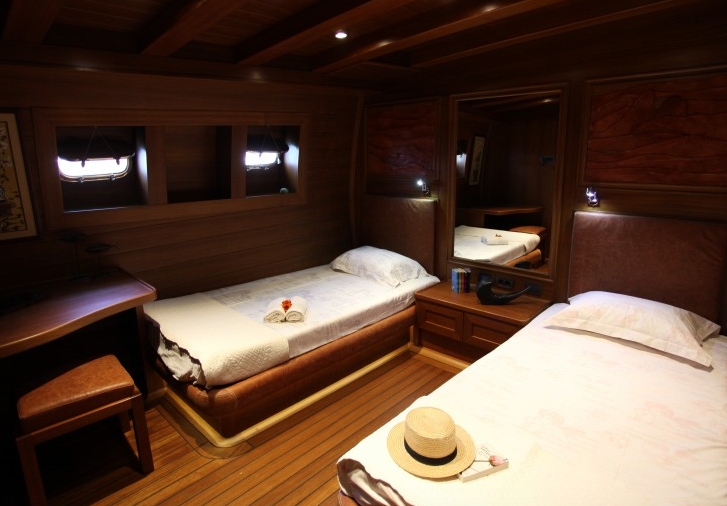 Charter Yacht CAKIRYILDIZ - 43m Gulet - 5 Cabins - Bodum - Rhodes - Kos