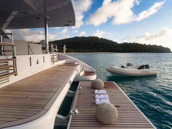 CALMAO Sunreef 74 - swim platform CALMAO Sunreef 74 - swim platform