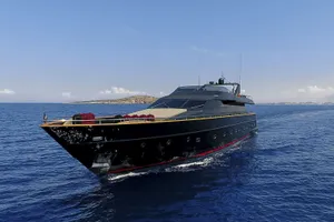 CAN`T REMEMBER - Tecnomar 35m - 6 Cabins - Athens - Mykonos - Paros - Cyclades - Greece CAN`T REMEMBER - Tecnomar 35m - 6 Cabins - Athens - Mykonos - Paros - Cyclades - Greece