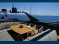CAN'T REMEMBER - Tecnomar 116 ft,sundeck dining area