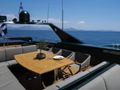 CAN'T REMEMBER - Tecnomar 116 ft,sundeck dining area