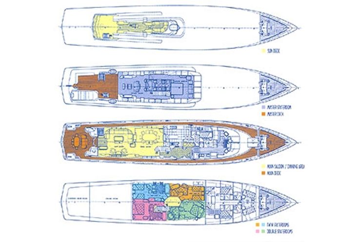 Charter Yacht CARMEN SERENA - Custom Build - 5 Cabins - Athens