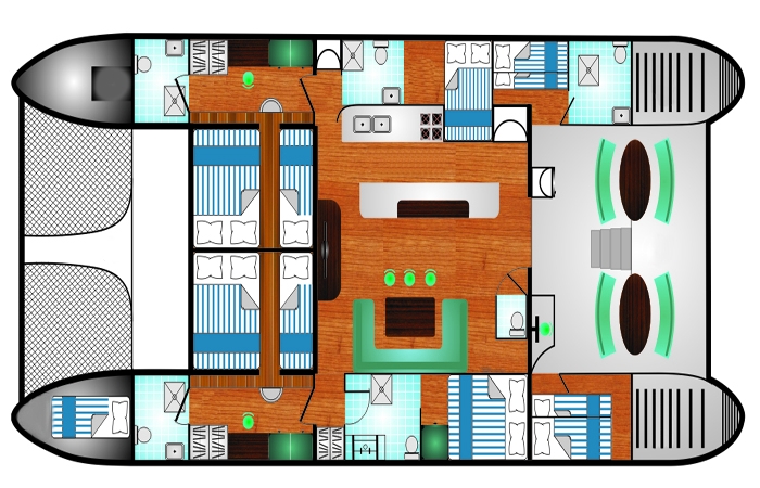 Charter Yacht Kelsall 58 - 6 Cabins - Phuket and Langkawi