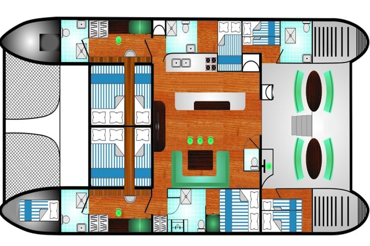 Charter Yacht Kelsall 58 - 6 Cabins - Phuket and Langkawi