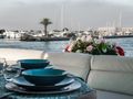 CELINE Ferretti 70 Aft Dining CELINE Ferretti 70 Aft Dining