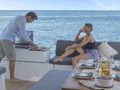 Fountaine Pajot Elba 45 CHAMPAGNE Aft Deck