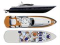 CINQUE Pershing 88 Motor Yacht Layout