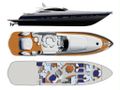 CINQUE Pershing 88 Motor Yacht Layout CINQUE Pershing 88 Motor Yacht Layout