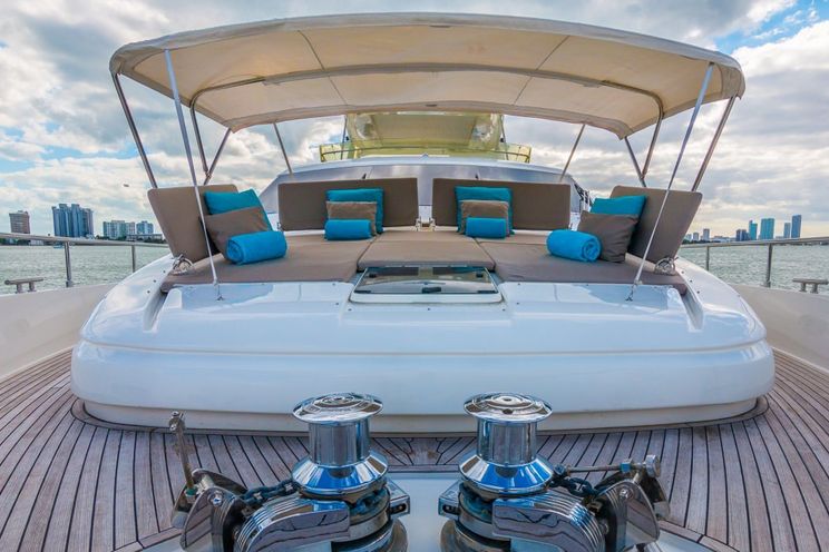 Charter Yacht CINQUE MARE - Ferretti 88 - Miami Day Charter Yacht - Miami - South Beach - Florida