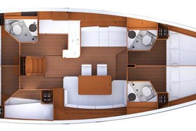 Charter Yacht Jeanneau 53 - 5 cabins - Salerno - Tropea - Italy