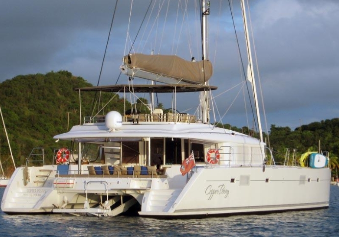 Charter Yacht COPPER PENNY - Lagoon 560 - 3 Cabins - BVI - Tortola - Virgin Gorda - Jost Van Dyke - British Virgin Islands