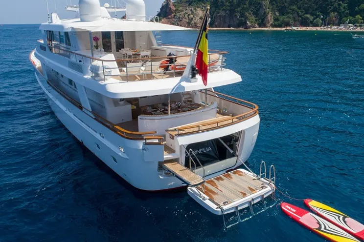 Charter Yacht CORNELIA - RMK Marine 34m - 4 Cabins - Monaco - Cannes - St Tropez - Portofino