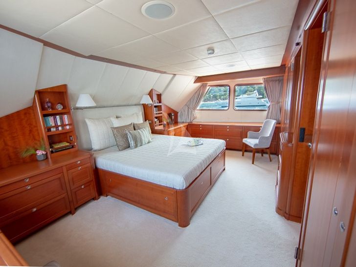 master cabin on main deck