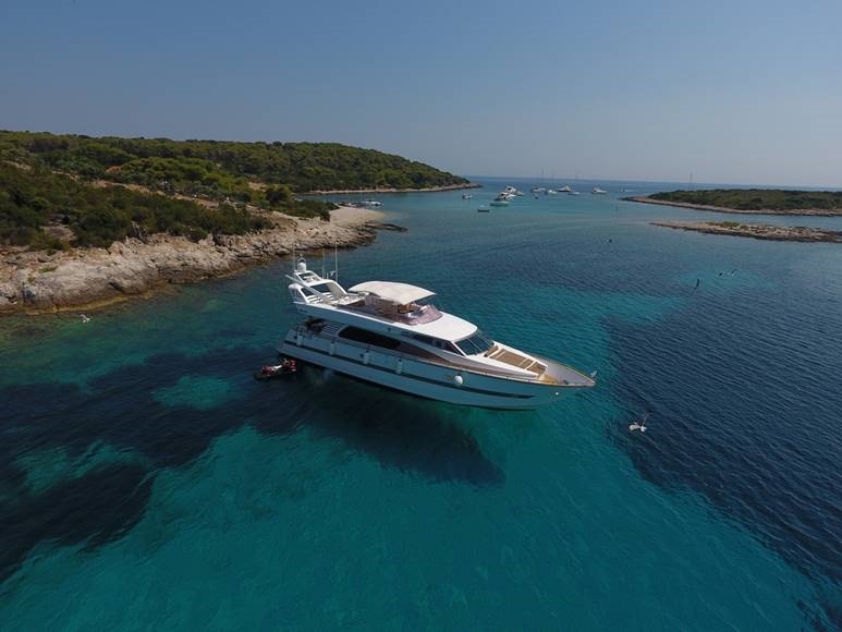 SKYFALL ELEGANCE - Horizon 23m - 4 Cabins - Sibenik - Split - Croatia