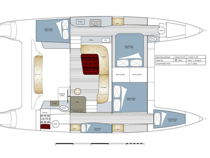 Custom 36 Cat - Layout Custom 36 Cat - Layout